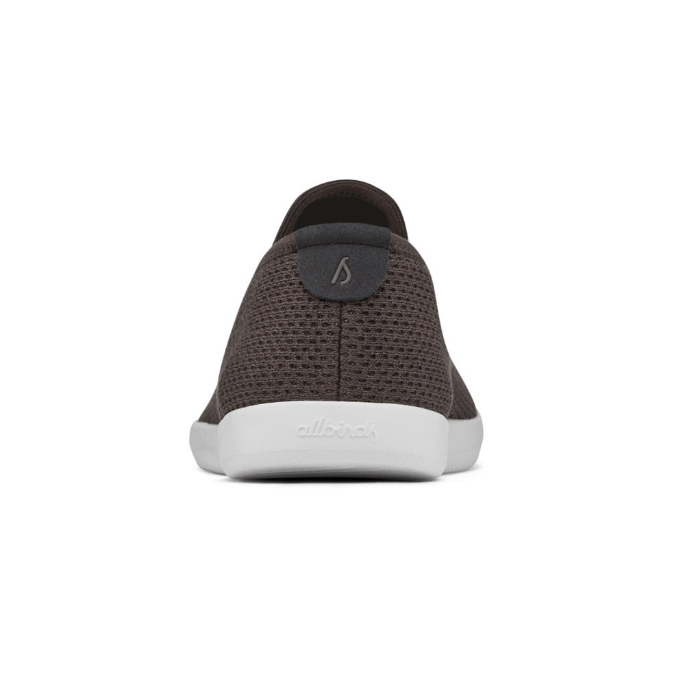 Allbirds Women\'s Slip-Ons Dark Grey - Tree Loungers - 38701JASH